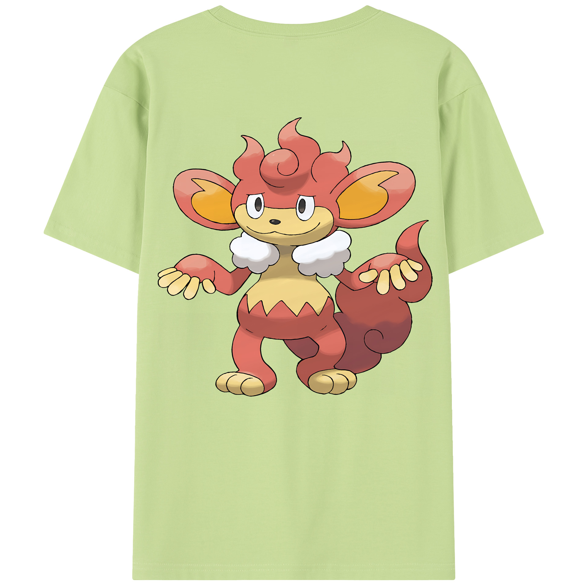 （画像用） ポケットモンスター Pokémon 綿100％半袖Tシャツ（背面プリント）